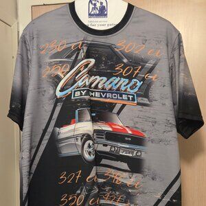 GENTLY USED, VINTAGE LOOK, CAMARO BY CHEVROLET TEE SHIRT, MEDIUM!!!